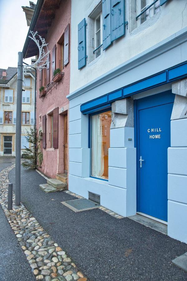 Chill Home : Appartement cocooning avec jacuzzi Grandson Extérieur photo